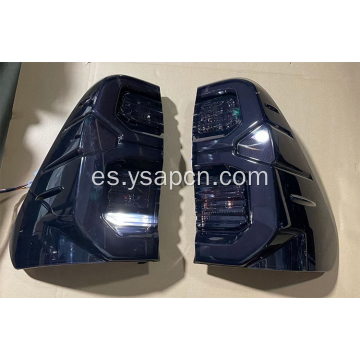 Lámpara trasera de alta calidad luces negras para hilux